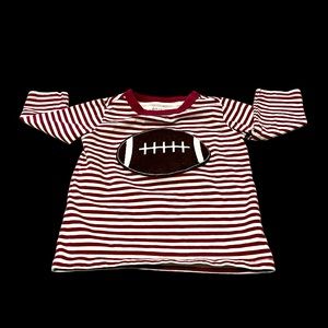 NEW! Boys 3-6 month FOOTBALL long sleeved Shirt